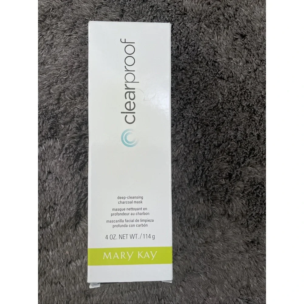 MARY KAY CLEARPROOF DEEP CLEANSING CHARCOAL MASK~FULL SIZE~CLEAR PROOF SKIN!
